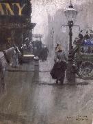 Anders Zorn Impressions de Londres oil painting